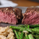 Sous vide steak.